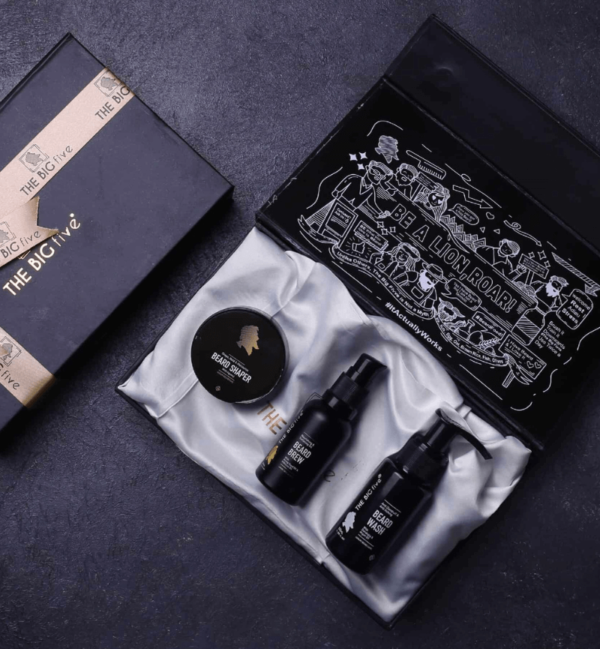 THE BIG FIVVE BEARD CARE COFFEE KIT