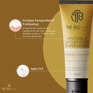 The Big Fivve Invisible UV Defense Sunscreen 50 SPF |Unisex - Image 3