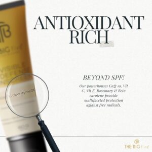 The Big Fivve Invisible UV Defense Sunscreen 50 SPF |Unisex - Image 5