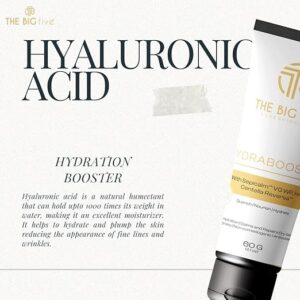 The Big Fivve Hydra Booster | Hyaluronic Acid | Moisturizer | Unisex - Image 6