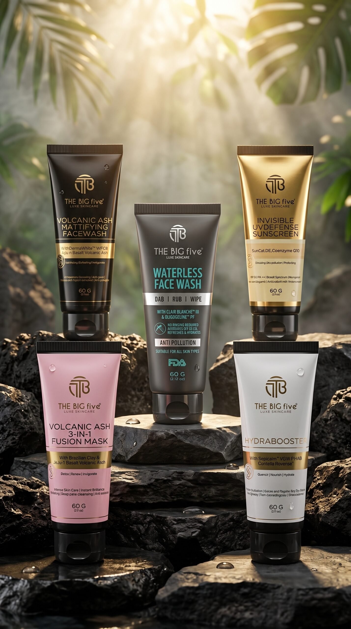 The LUXURY Skin Care Combo - Hydrate, Cleanse, Protect, Glow, Ease - Image 3
